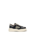 2026 New Arrival Fendi Multicolor Calf Leather Bos Taurus Athletic Sneakers