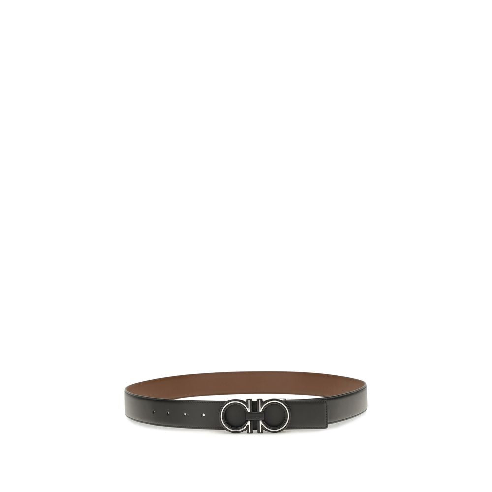 2026 New Arrival Ferragamo Blue Calf Leather Bos Taurus Regular Belt