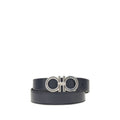 2026 New Arrival Ferragamo Blue Calf Leather Bos Taurus Belt