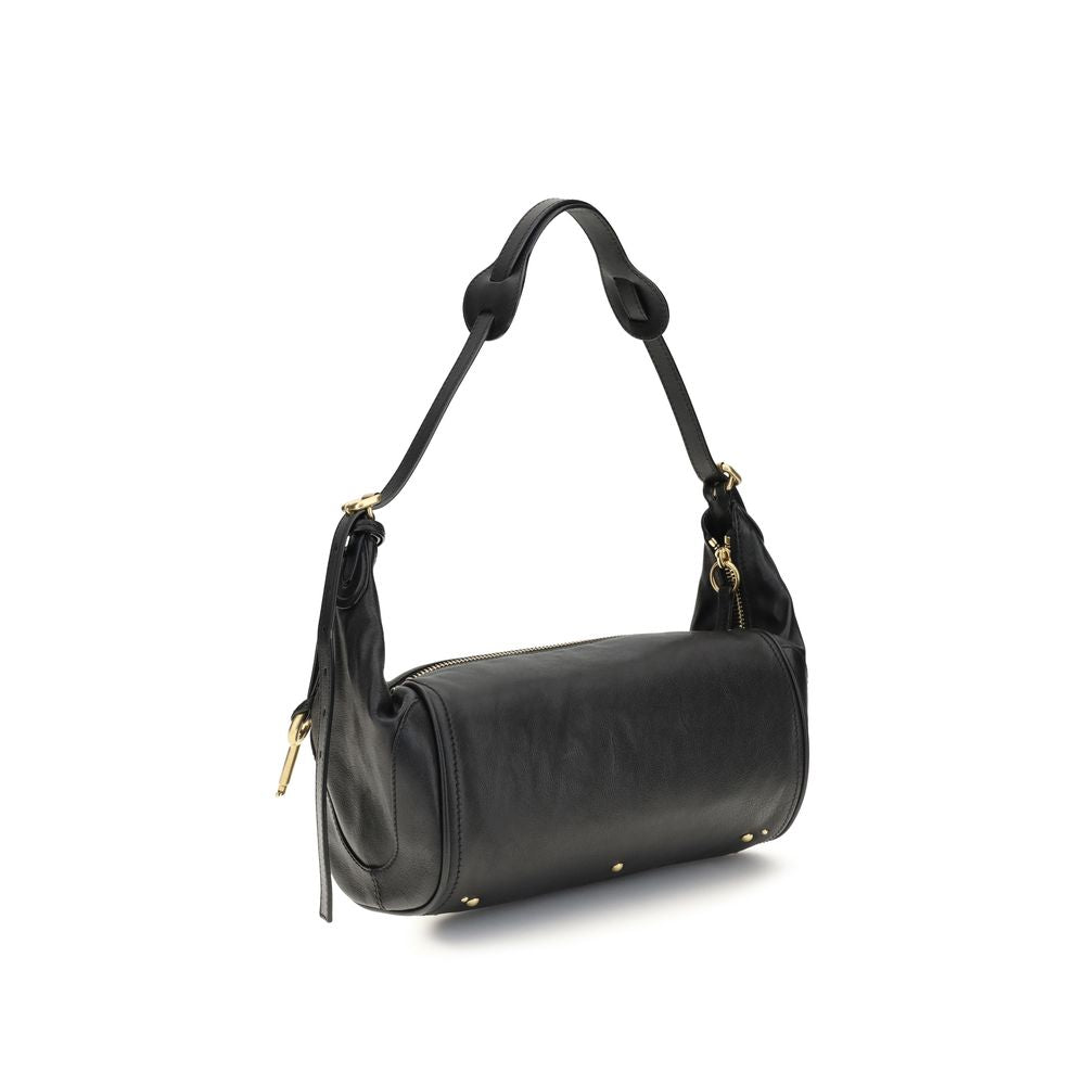 2026 New Arrival Chloé Black Calf Leather Bos Taurus Shoulder Bag