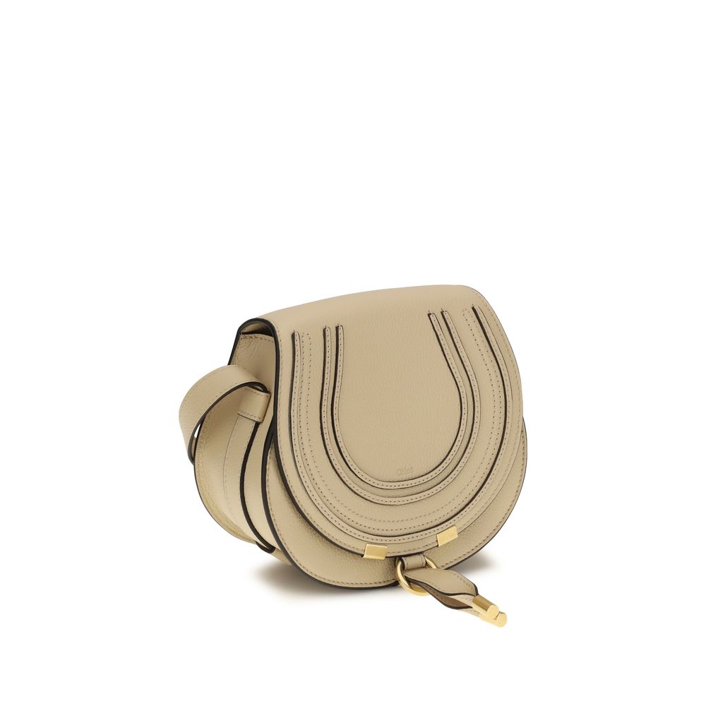 2026 New Arrival Chloé Beige Calf Leather Bos Taurus Shoulder Bag