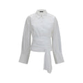 2026 New Arrival 7FOR White Cotton Dress Shirt
