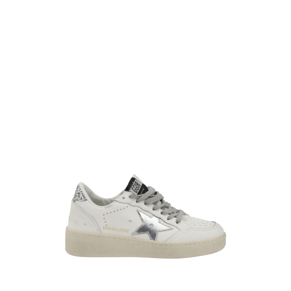 2026 New Arrival Golden Goose Silver Calf Leather Bos Taurus Low Top Sneakers