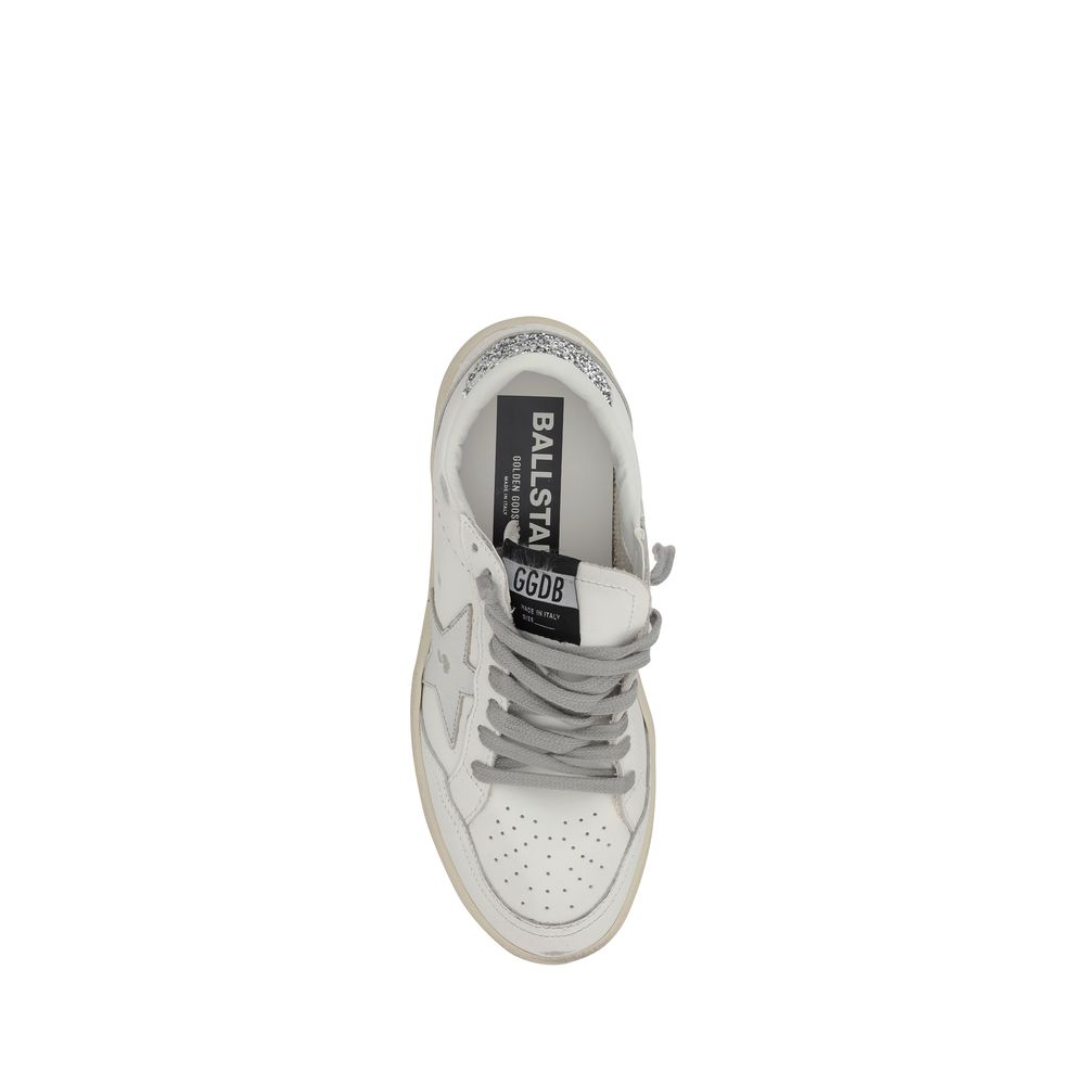 2026 New Arrival Golden Goose Silver Calf Leather Bos Taurus Low Top Sneakers