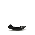 2026 New Arrival Gucci Black Calf Leather Bos Taurus Ballet Flats