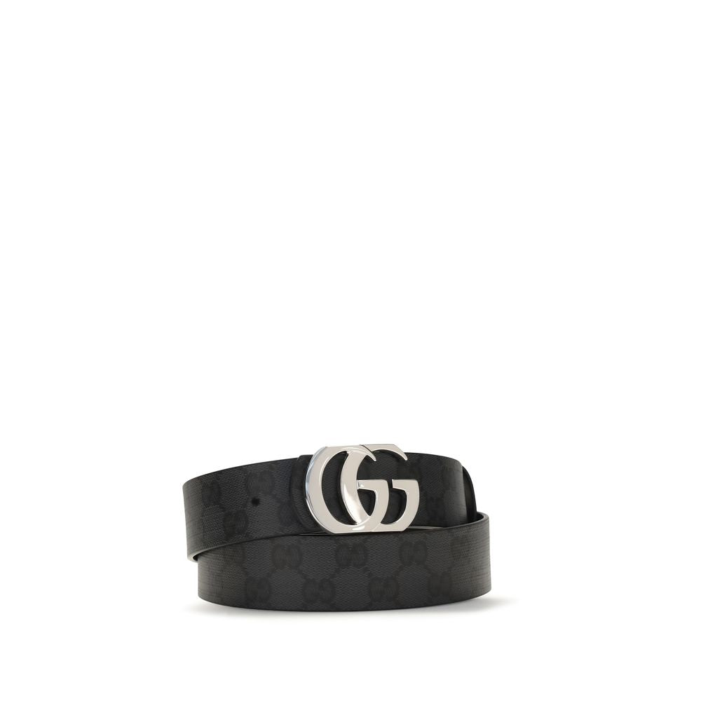 2026 New Arrival Gucci Black Calf Leather Bos Taurus Regular Belt