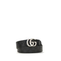 2026 New Arrival Gucci Black Calf Leather Bos Taurus Regular Belt
