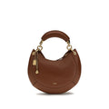 2026 New Arrival Chloé Brown Calf Leather Bos Taurus Shoulder Bag