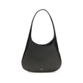 2026 New Arrival Khaite Black Calf Leather Bos Taurus Handbag