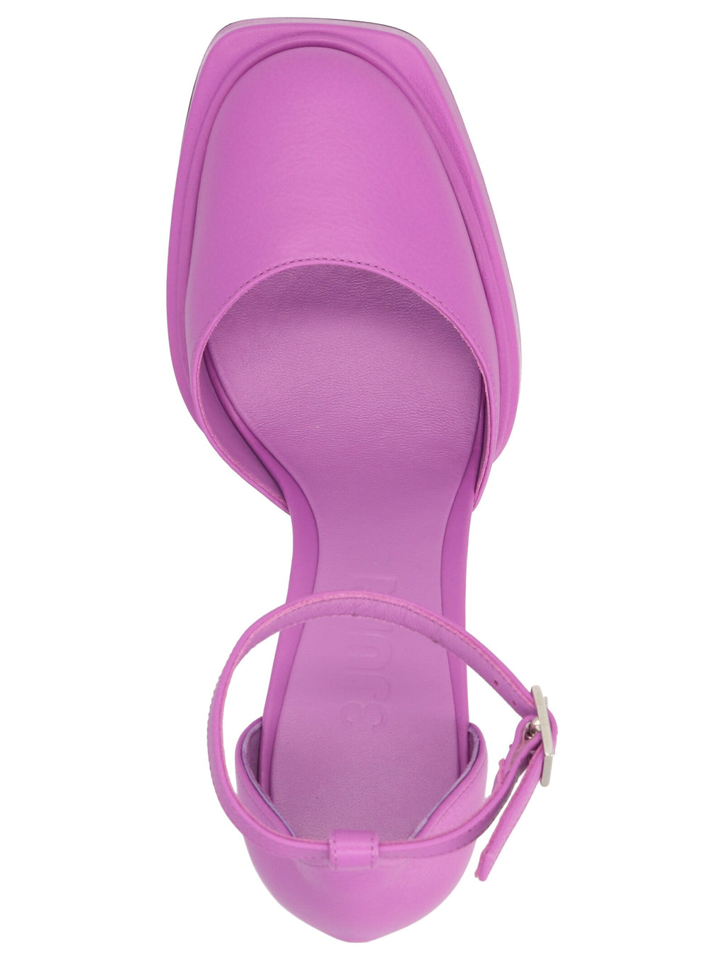 2026 New Arrival 3Juin Purple Leather High Heel Pumps