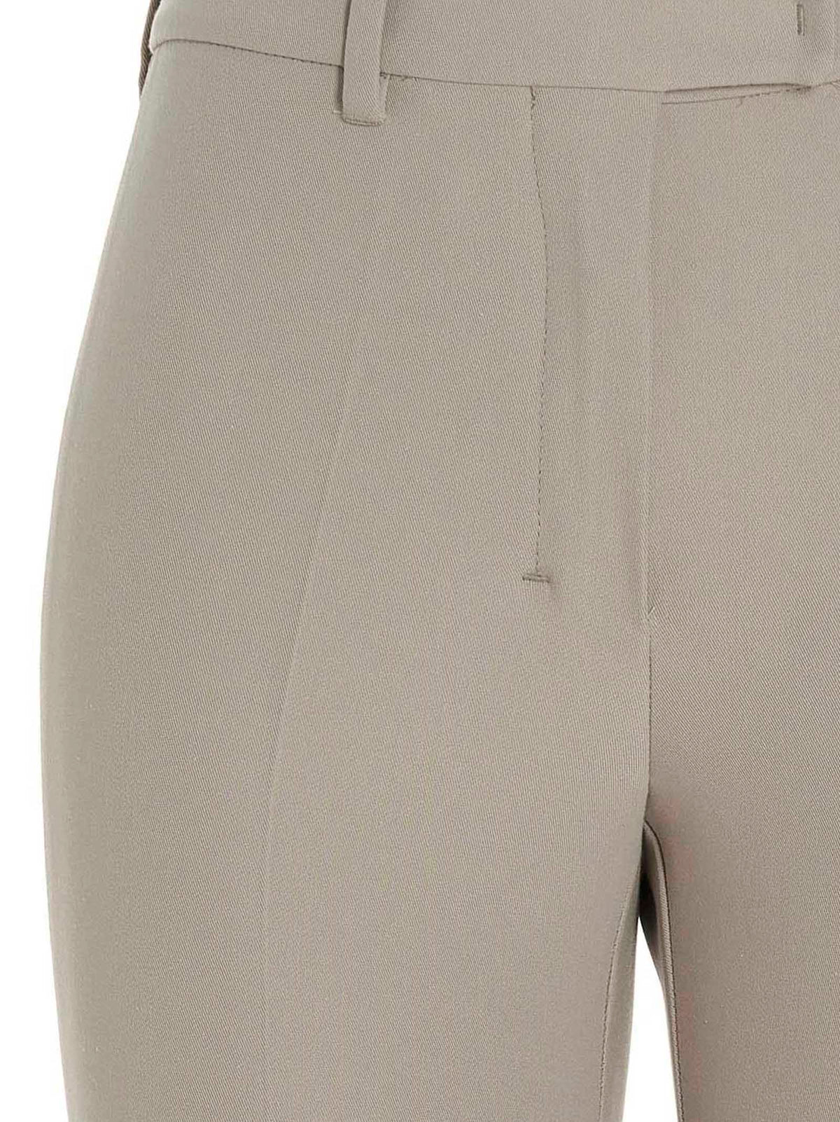 2026 New Arrival 'S Max Mara Beige Viscose Flared Pants