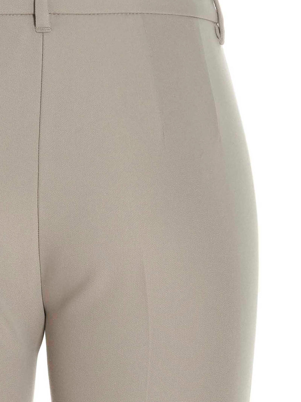 2026 New Arrival 'S Max Mara Beige Viscose Flared Pants