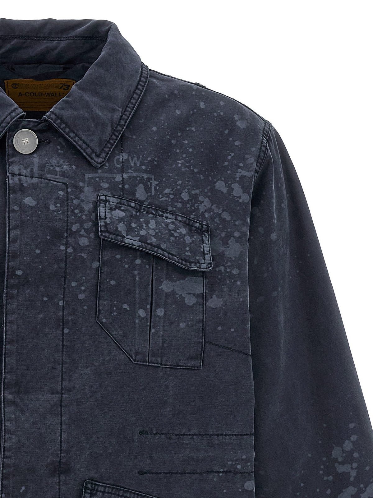 2026 New Arrival A-COLD-WALL* Blue Cotton Full-Length Jacket