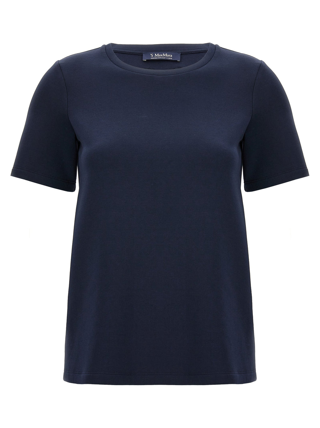2026 New Arrival 'S Max Mara Blue Cotton T-Shirt