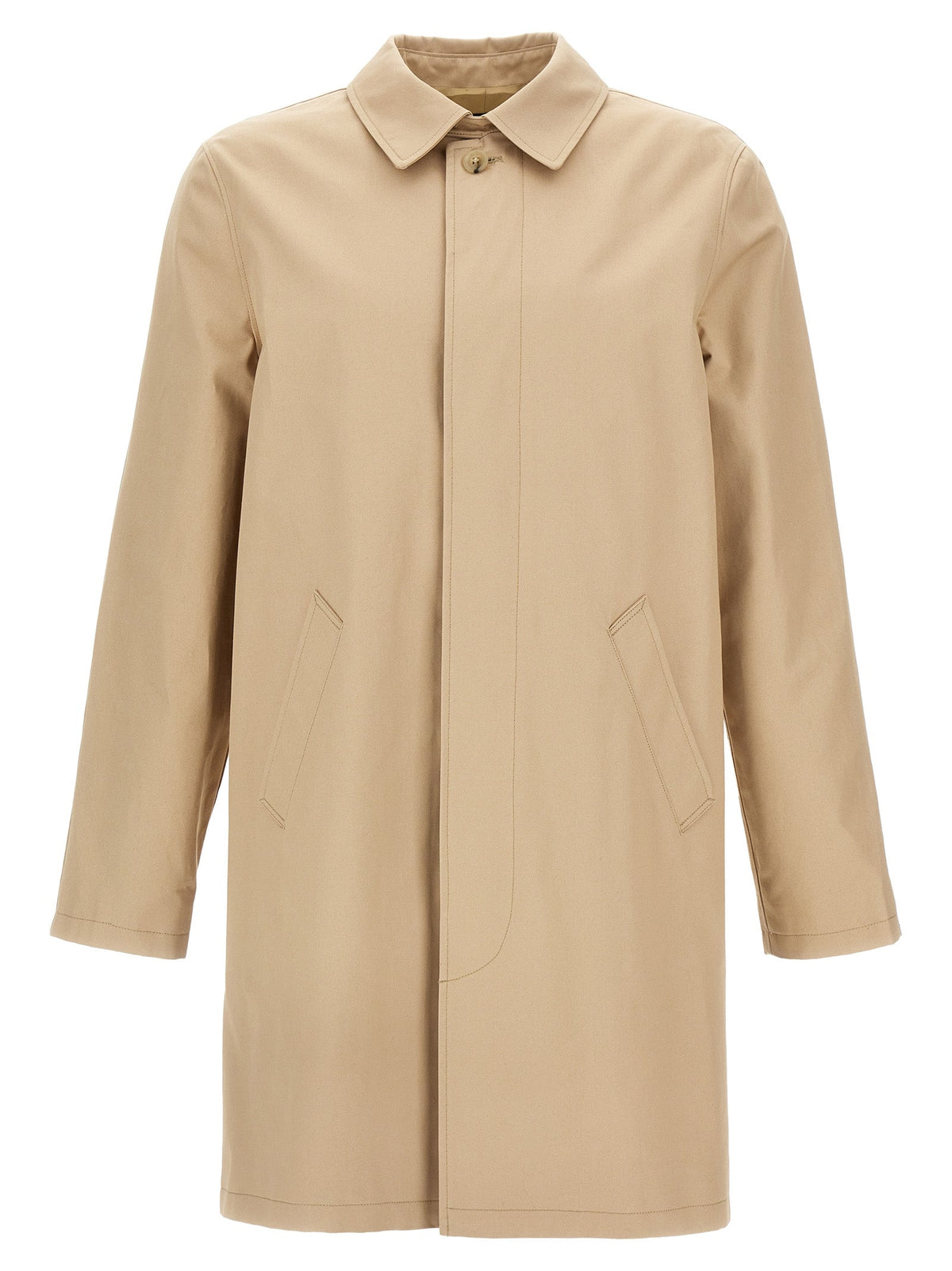 2026 New Arrival A.P.C. Beige Cotton Coat