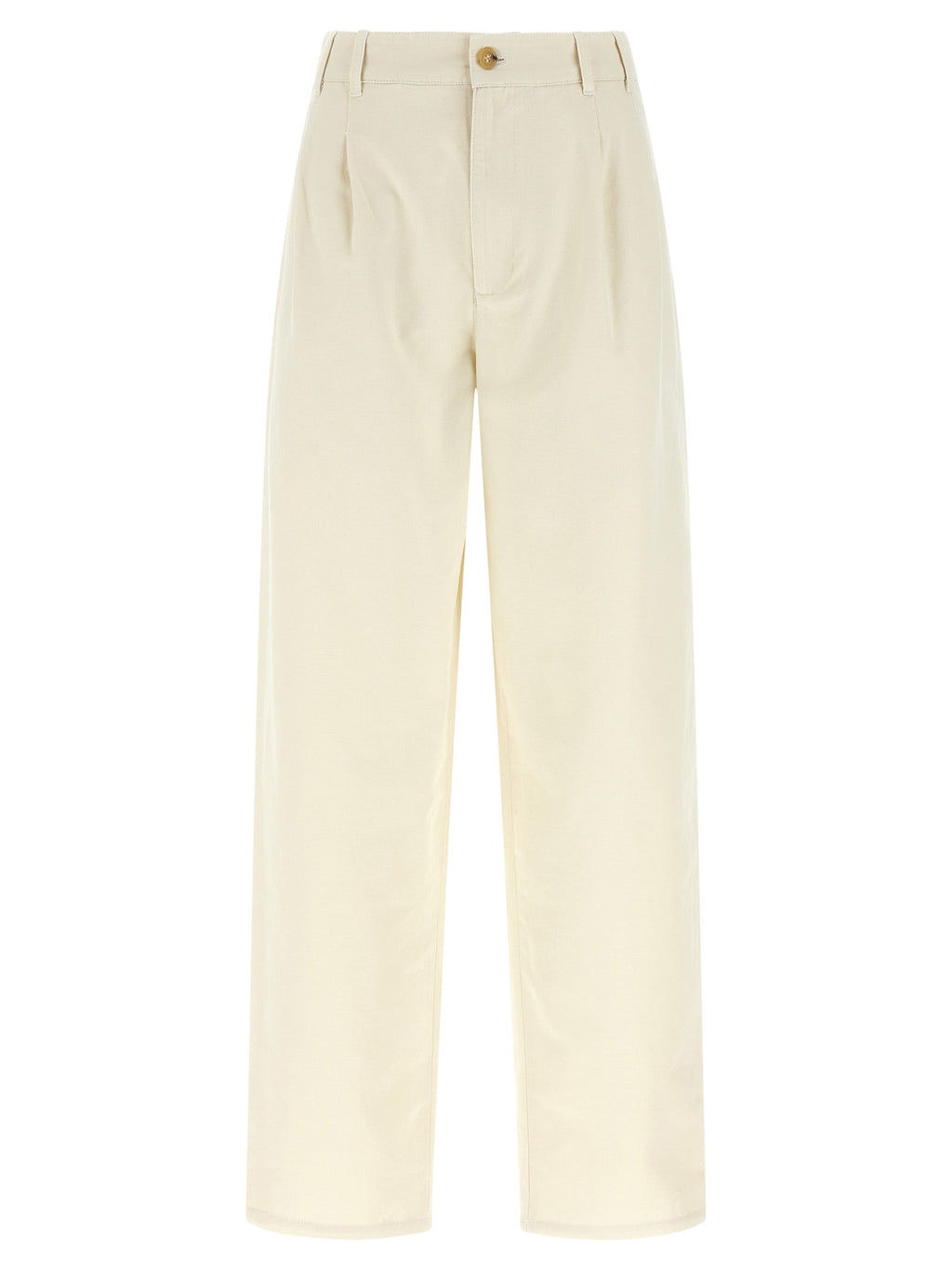 2026 New Arrival A.P.C. Beige Cotton Casual Pants