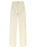 2026 New Arrival A.P.C. Beige Cotton Casual Pants