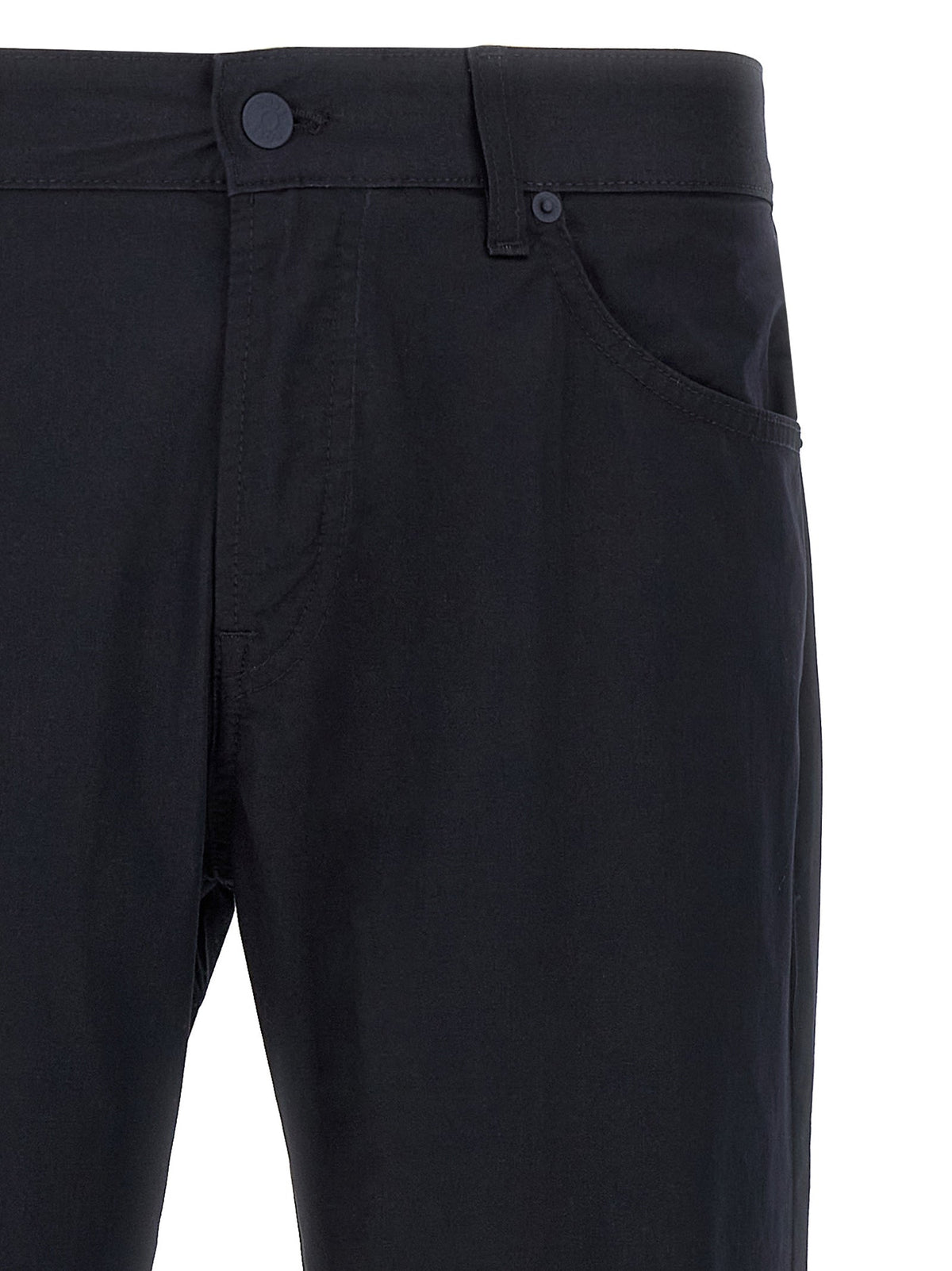 2026 New Arrival Hugo Boss Blue Cotton Casual Pants