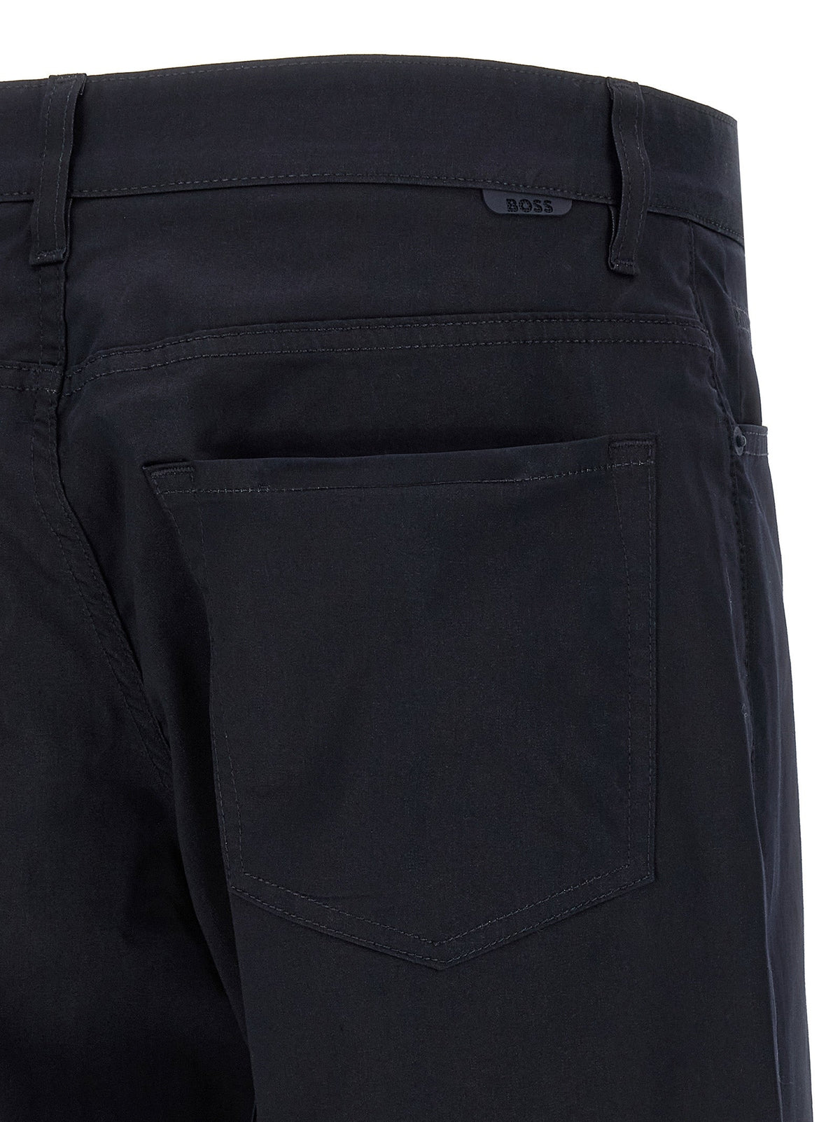 2026 New Arrival Hugo Boss Blue Cotton Casual Pants