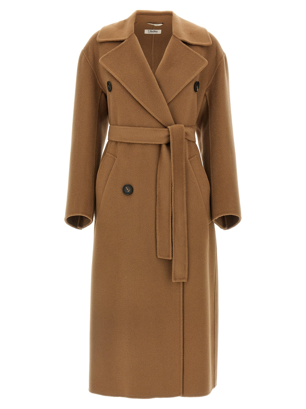 2026 New Arrival 'S Max Mara Brown Virgin Wool Coat