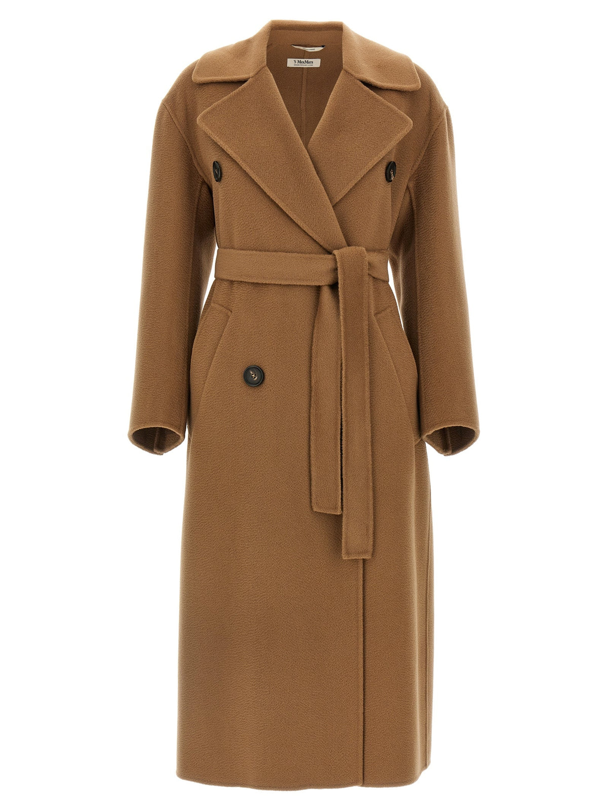 2026 New Arrival 'S Max Mara Brown Virgin Wool Coat