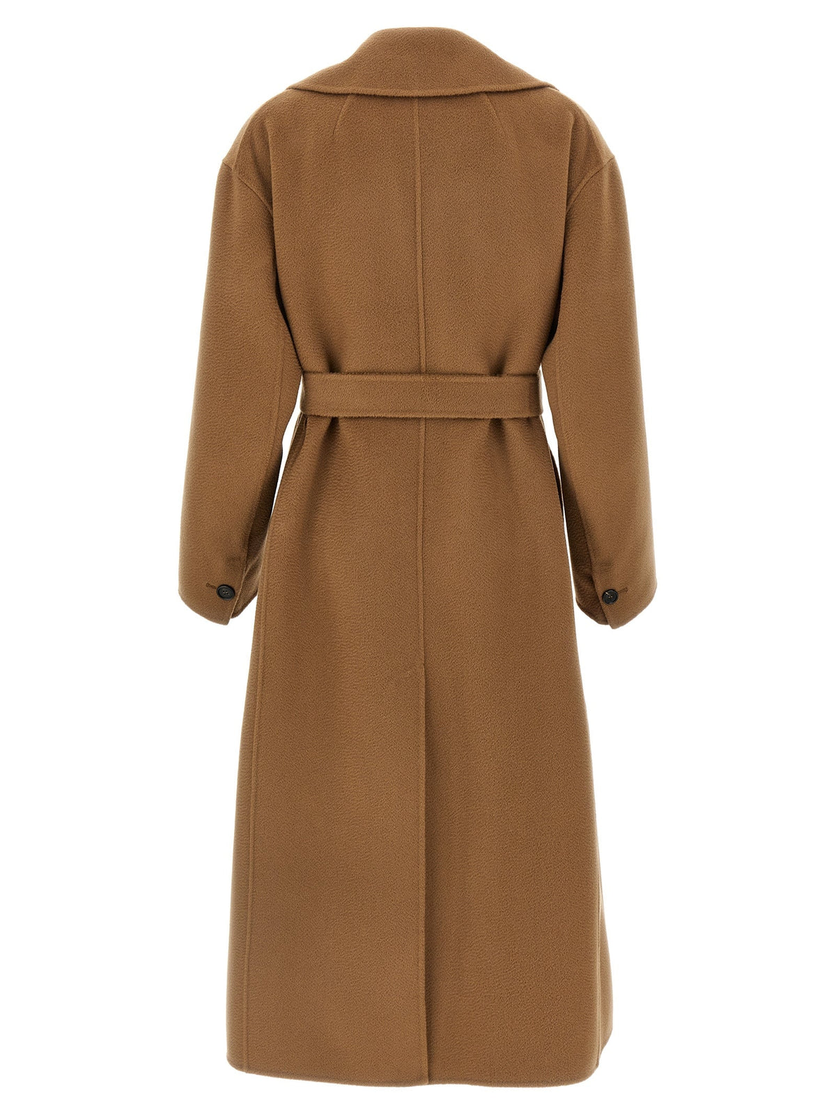 2026 New Arrival 'S Max Mara Brown Virgin Wool Coat