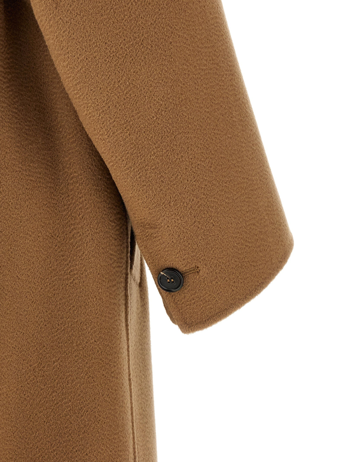 2026 New Arrival 'S Max Mara Brown Virgin Wool Coat