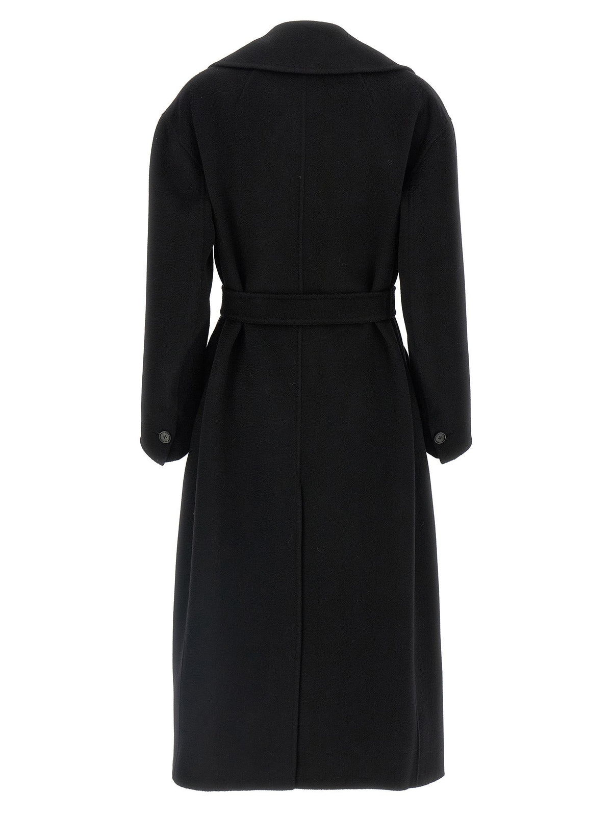 2026 New Arrival 'S Max Mara Black Virgin Wool Coat
