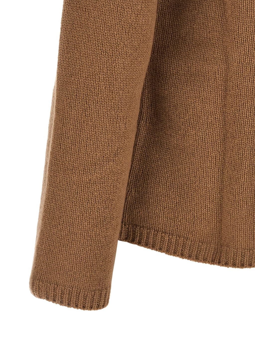 2026 New Arrival 'S Max Mara Brown Wool Cardigan