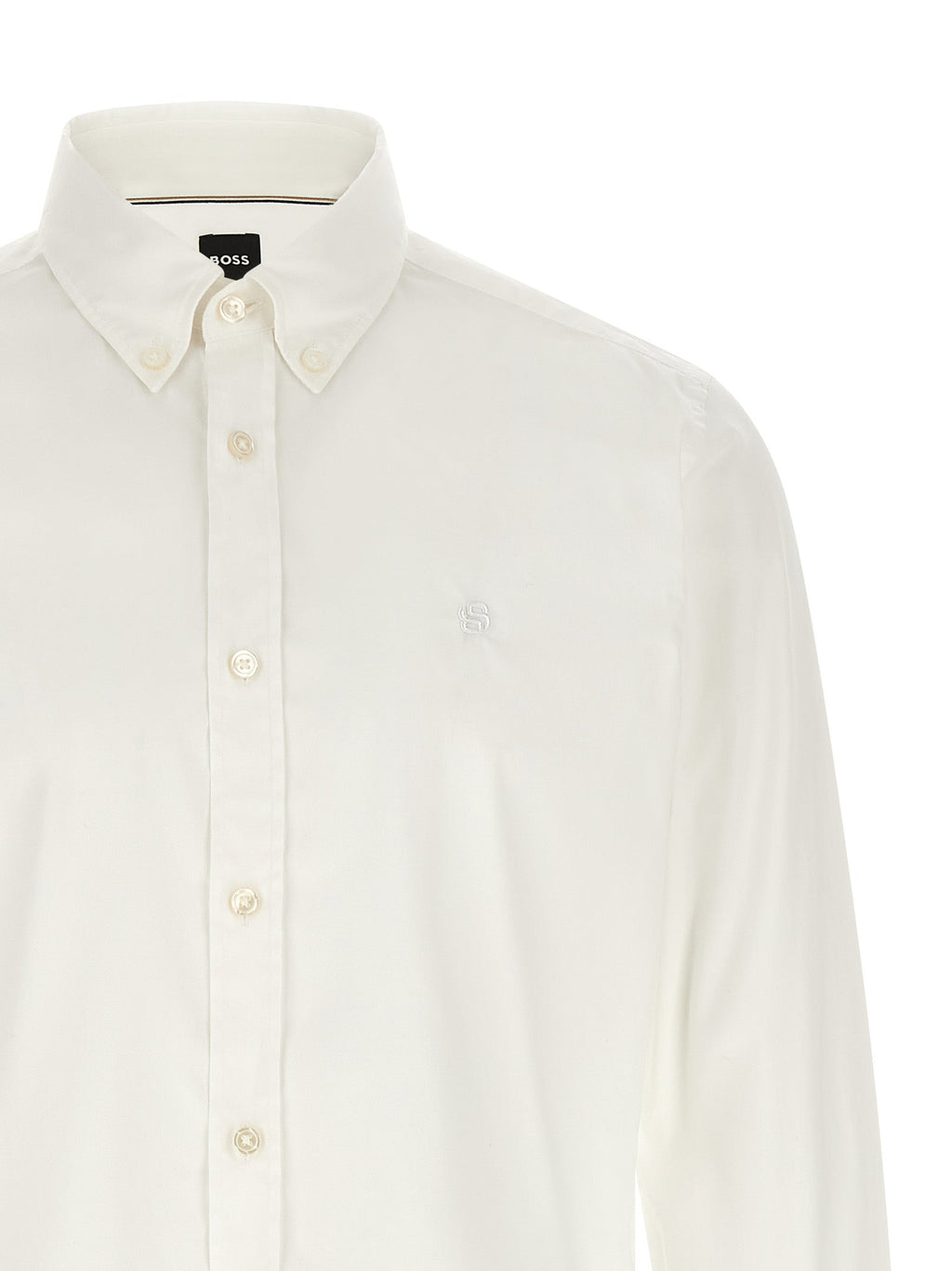 2026 New Arrival Hugo Boss White Cotton Blouse