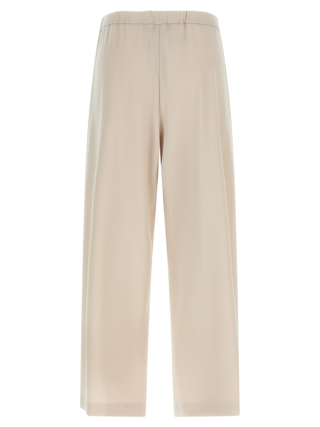 2026 New Arrival 'S Max Mara Beige Virgin Wool Athletic Pants