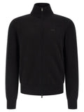 2026 New Arrival Hugo Boss Black Cotton Cardigan