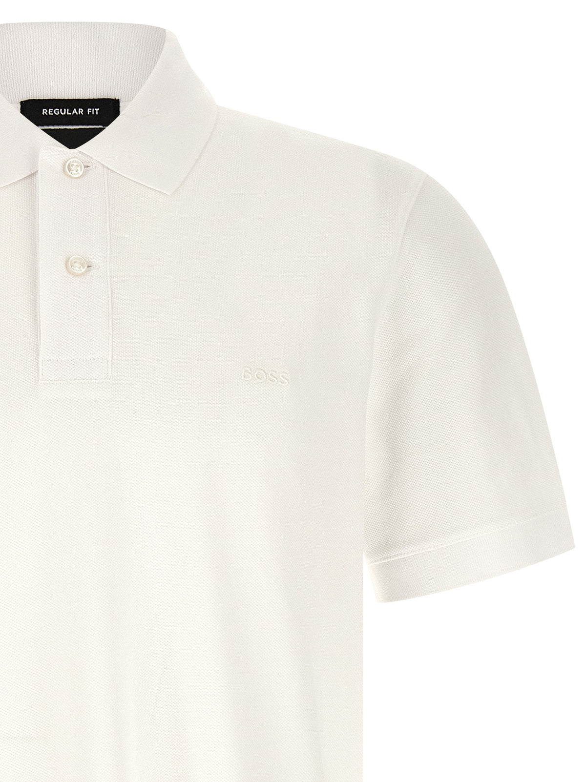 2026 New Arrival Hugo Boss White Cotton Polo Shirt
