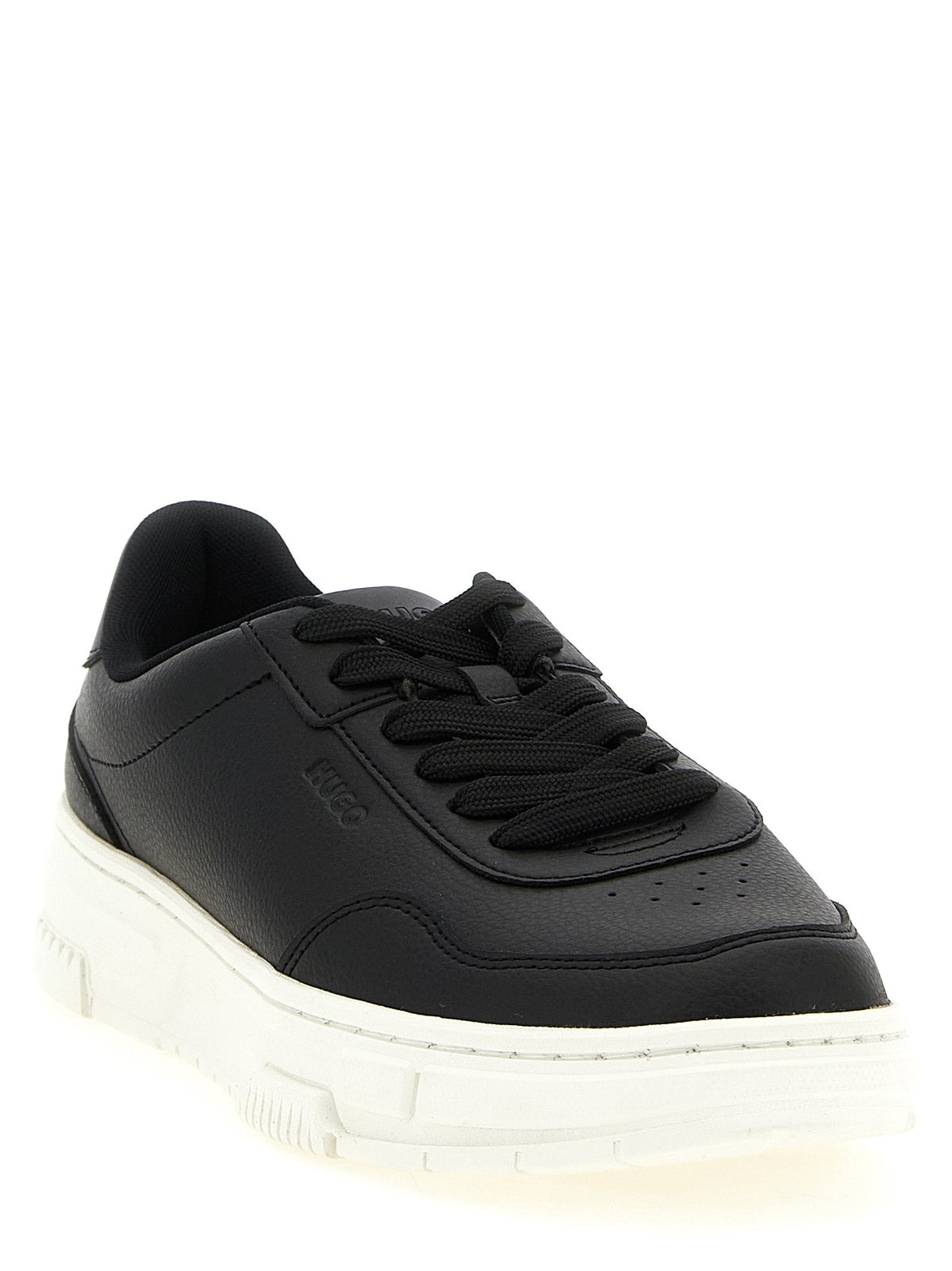 2026 New Arrival Hugo Boss Black Polyester Low Top Sneakers