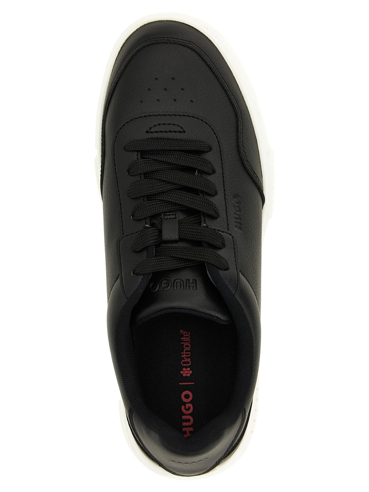 2026 New Arrival Hugo Boss Black Polyester Low Top Sneakers