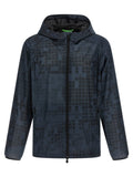 2026 New Arrival Hugo Boss Blue Rubber Shell Jacket