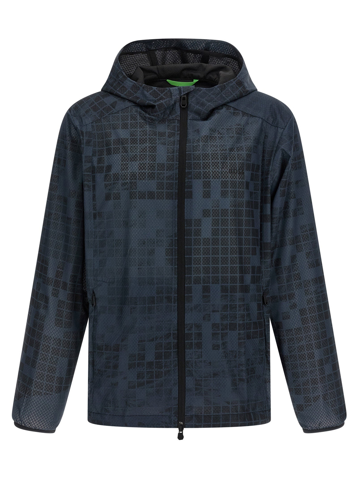 2026 New Arrival Hugo Boss Blue Rubber Shell Jacket