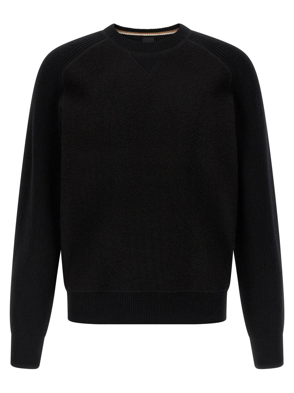 2026 New Arrival Hugo Boss Black Virgin Wool Cardigan
