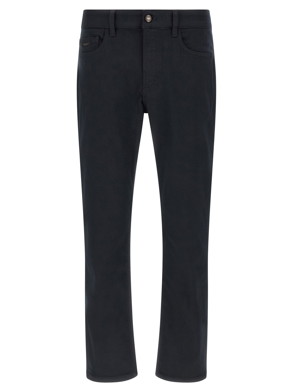 2026 New Arrival Hugo Boss Blue Polyester Straight-Leg Jeans
