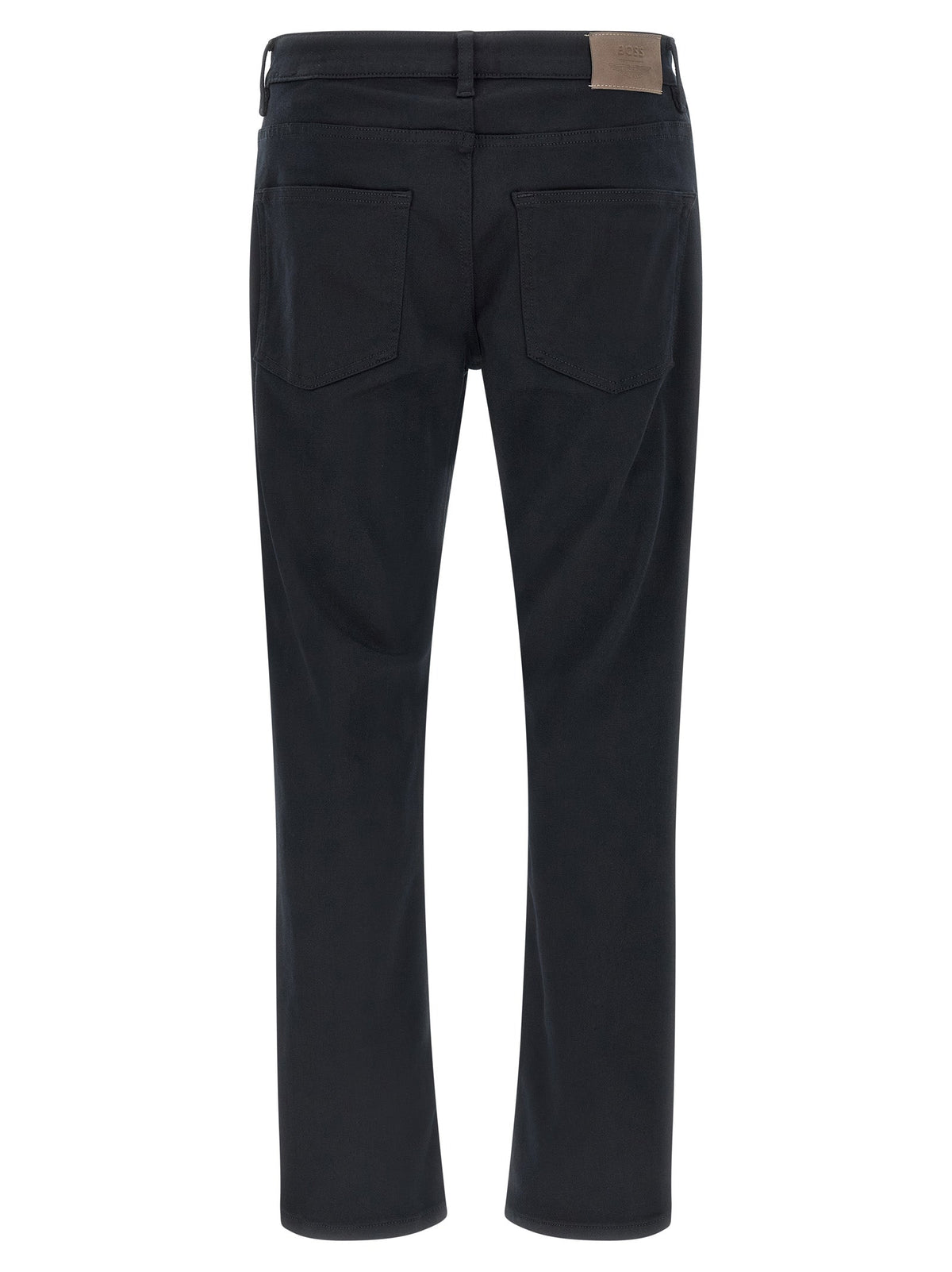 2026 New Arrival Hugo Boss Blue Polyester Straight-Leg Jeans