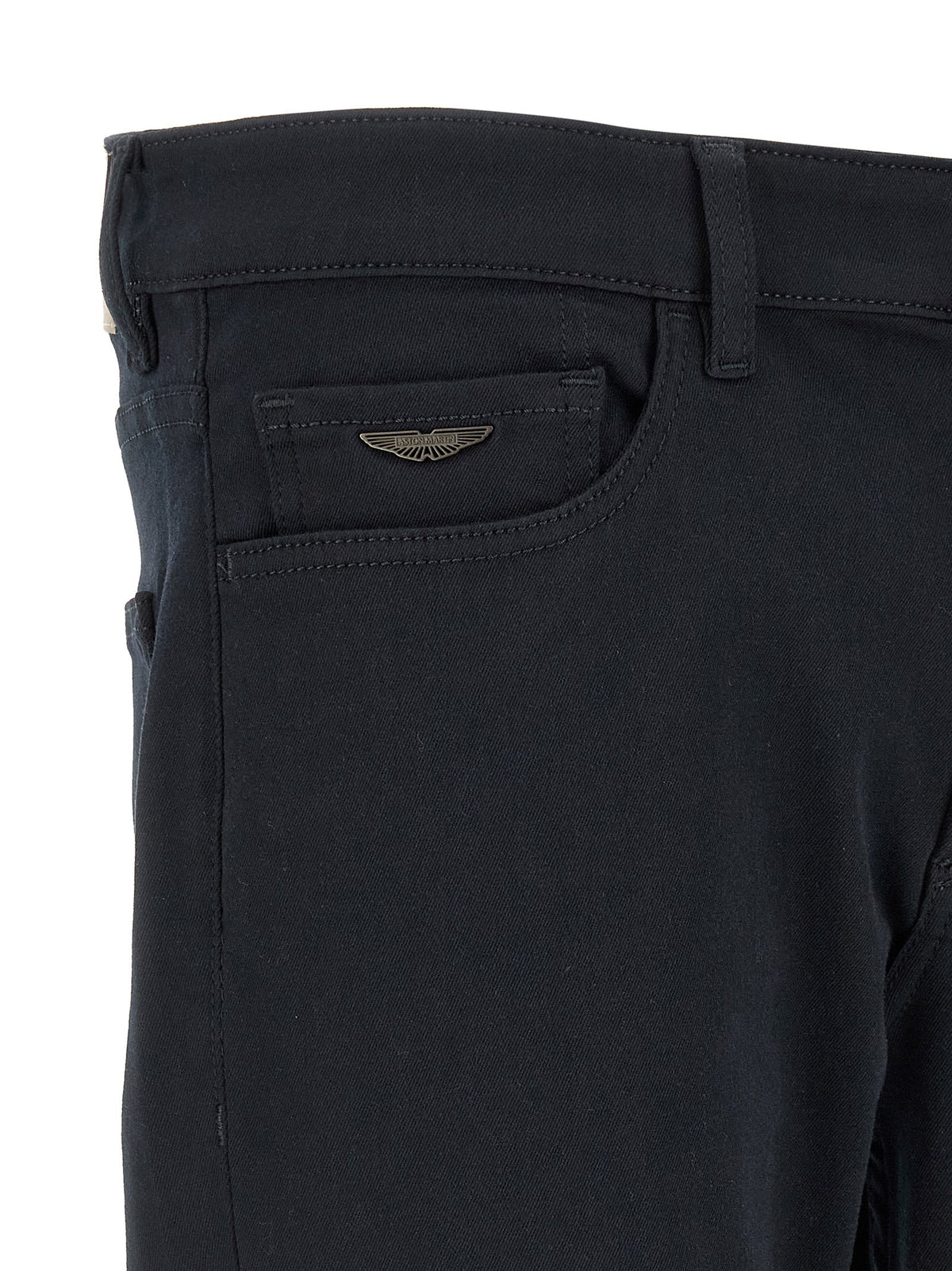 2026 New Arrival Hugo Boss Blue Polyester Straight-Leg Jeans