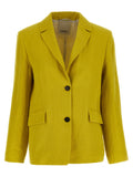 2026 New Arrival 'S Max Mara Bicolor Linen Blazer