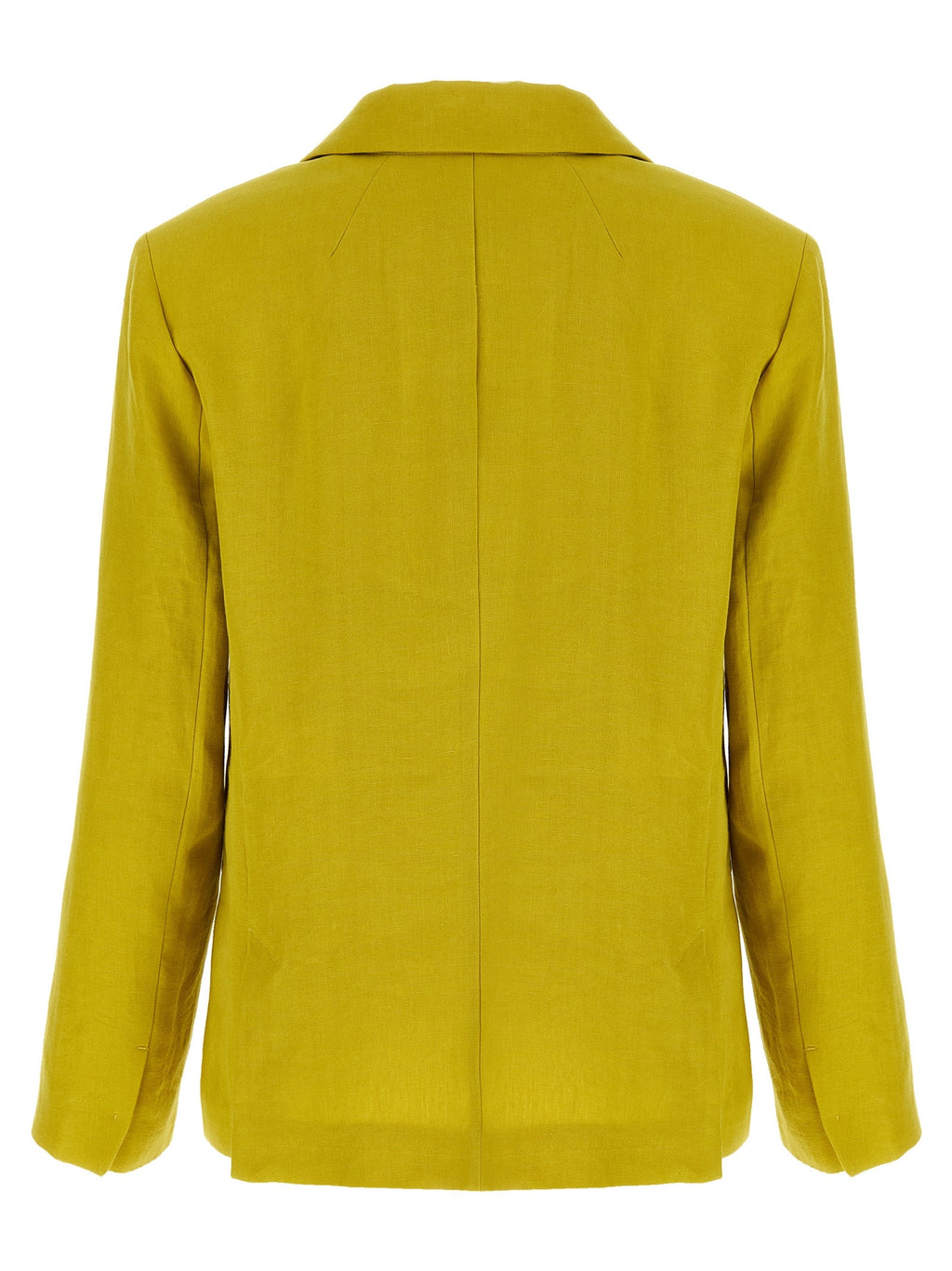 2026 New Arrival 'S Max Mara Bicolor Linen Blazer