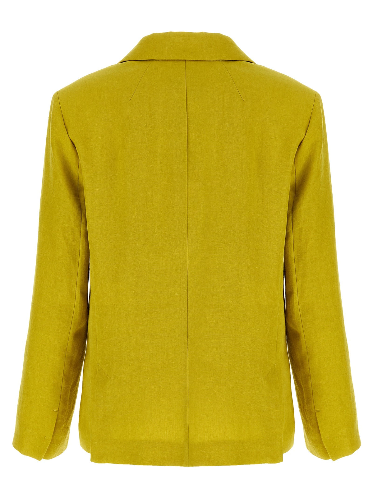 2026 New Arrival 'S Max Mara Bicolor Linen Blazer