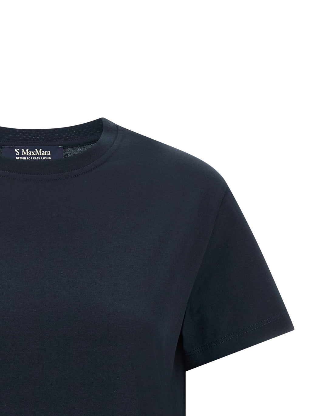 2026 New Arrival 'S Max Mara Blue Cotton T-Shirt