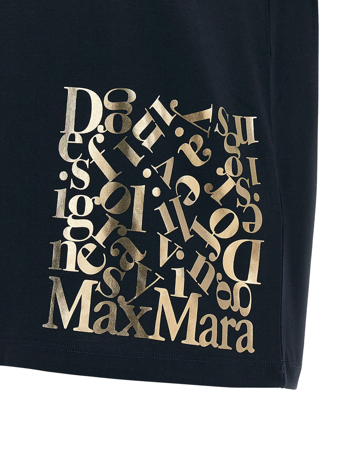 2026 New Arrival 'S Max Mara Blue Cotton T-Shirt