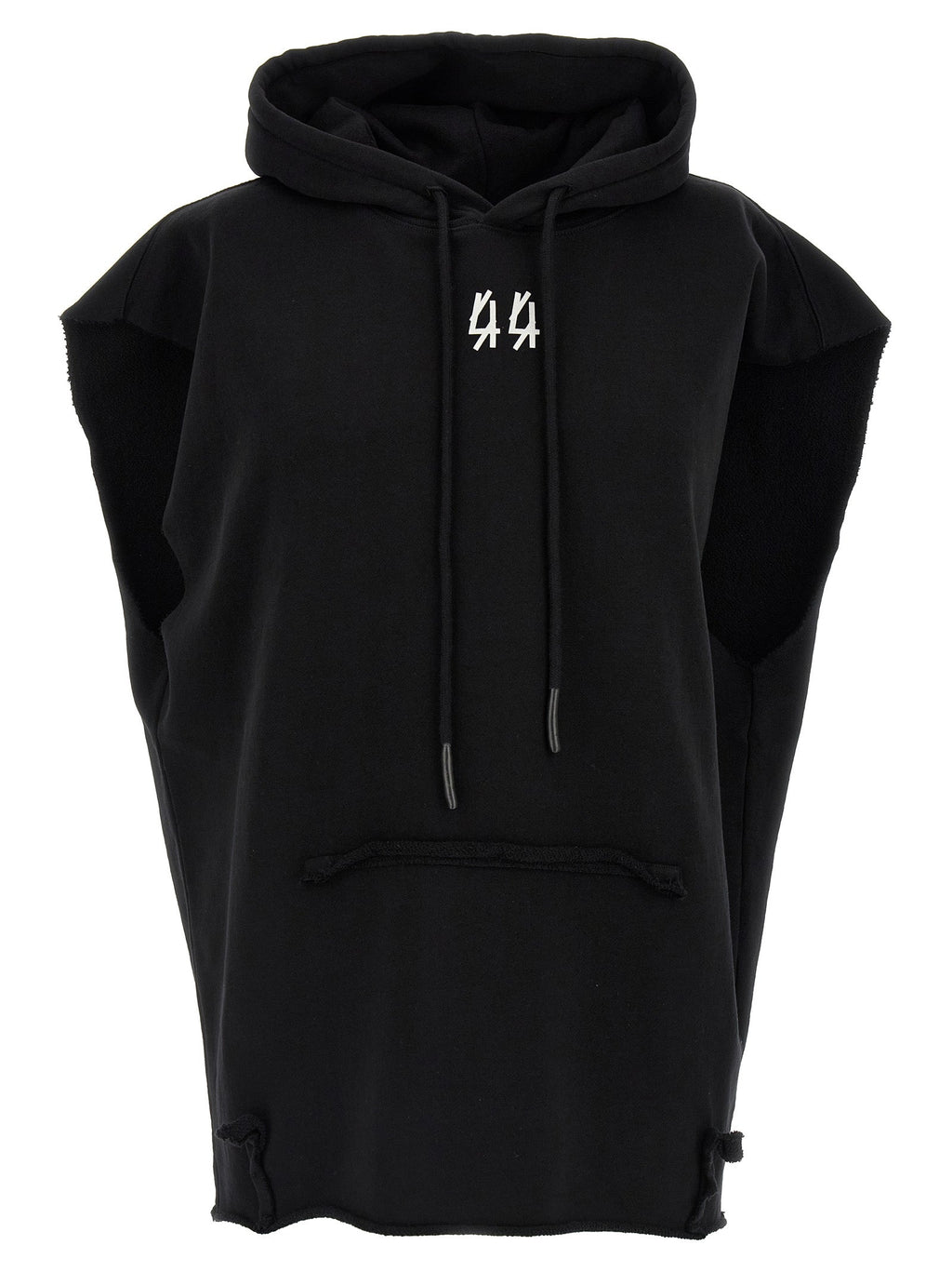 2026 New Arrival 44 Label Group Black Cotton Sweatshirt