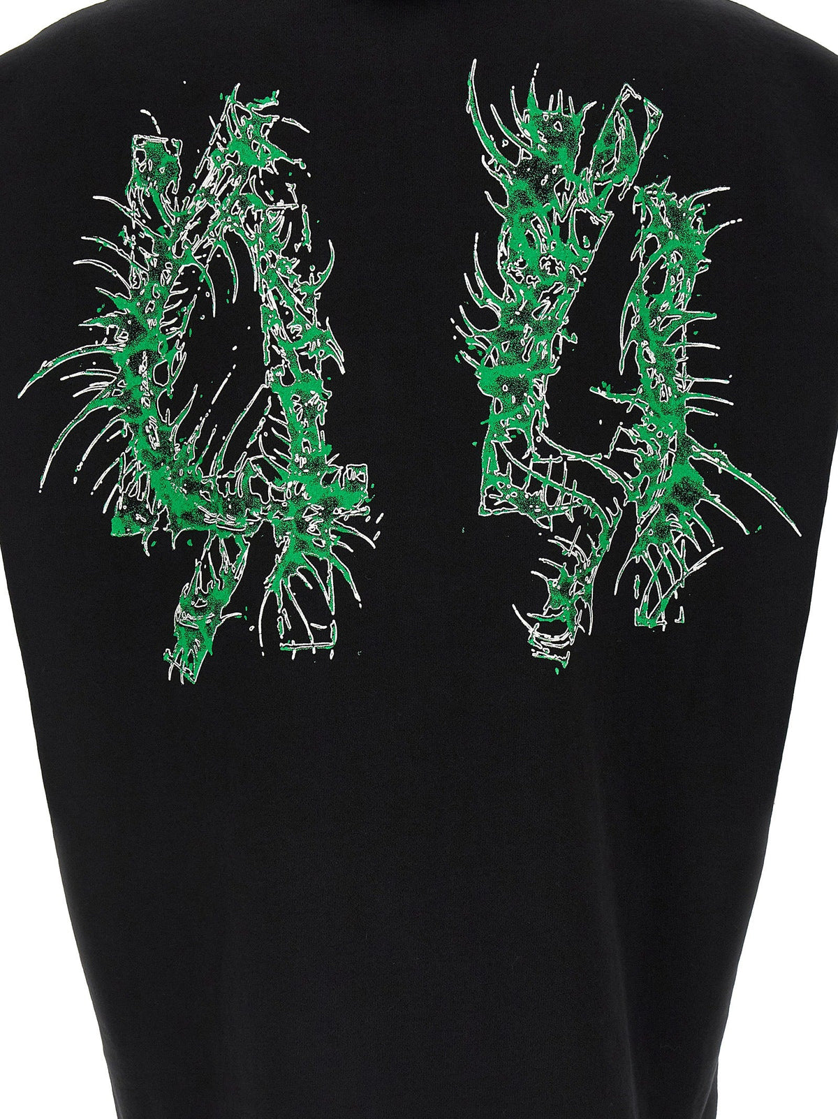 2026 New Arrival 44 Label Group Black Cotton Sweatshirt