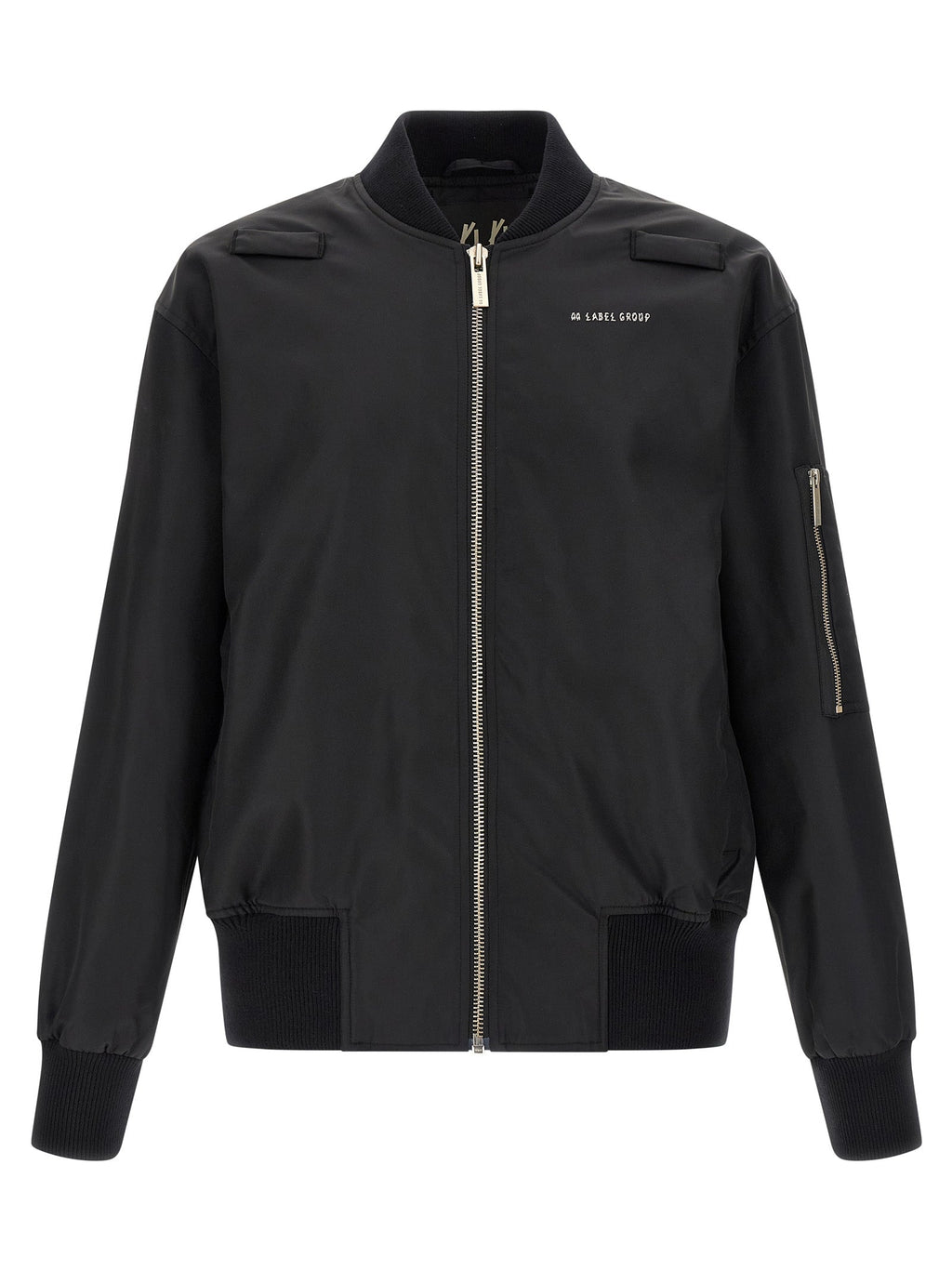2026 New Arrival 44 Label Group Black Polyamide Bomber