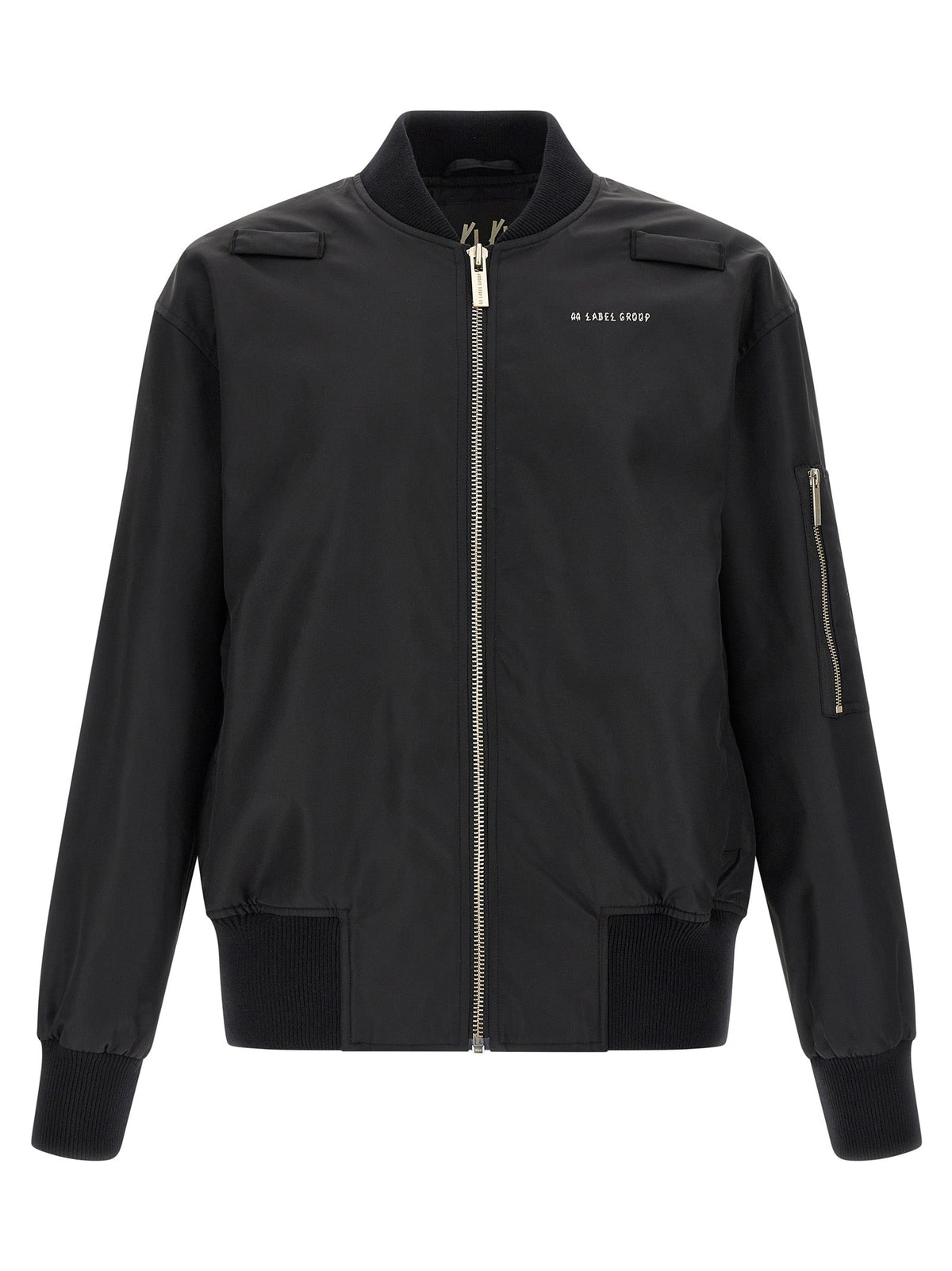 2026 New Arrival 44 Label Group Black Polyamide Bomber